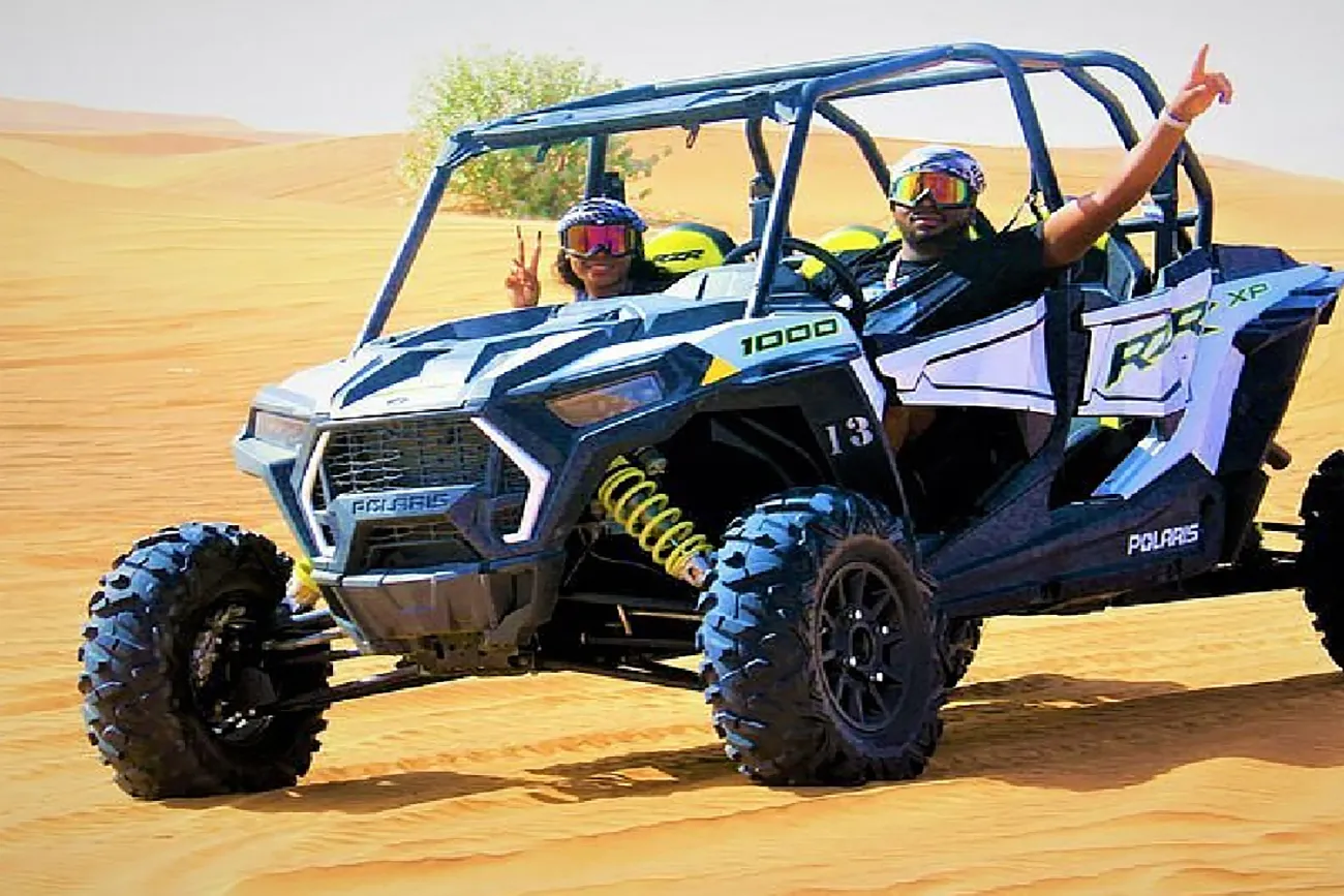 Sunset dune buggy Dubai combo
